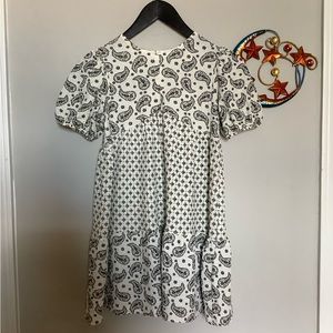 Paisley Babydoll Dress